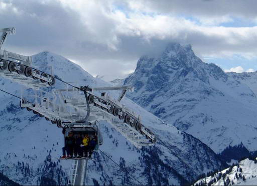Горные лыжи, Лех (Австрия)